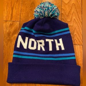 North hat with pompom